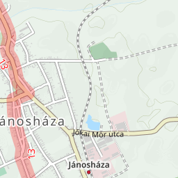 jánosháza térkép Jánosháza Magyarország kerékpárút térkép jánosháza térkép