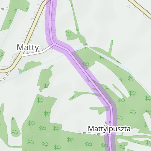 matty térkép Matty Magyarország kerékpárút térkép