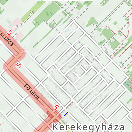 kerekegyháza térkép Kerekegyháza Magyarország kerékpárút térkép