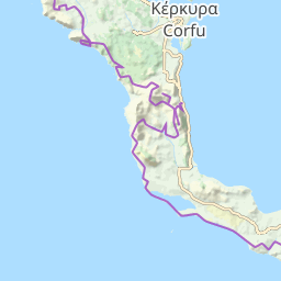 Corfu Trail Overview Map And Gps Route Download Wanderndeluxe