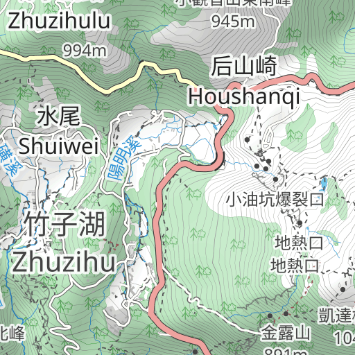 Segment Details For 竹子湖路下坡 百拉卡交叉口 中興路交叉口 Veloviewer