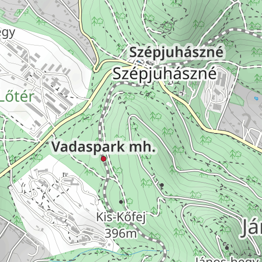 Segment Details For Normafa Parkolo Erzsebet Kilato Aszfalt Veloviewer