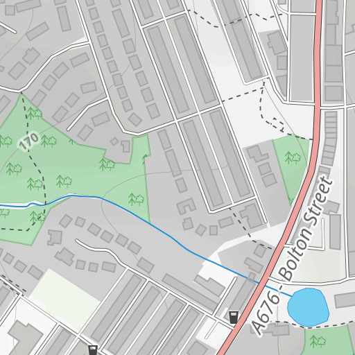 The Rake - 1km Cycle Route near Ramsbottom (ID: 112400)